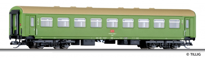 Passenger car 2nd class type Reko<br /><a href='images/pictures/Tillig/16620_HM.jpg' target='_blank'>Full size image</a>